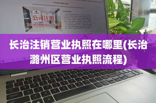 长治注销营业执照在哪里(长治潞州区营业执照流程)