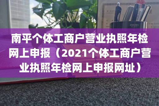 南平个体工商户营业执照年检网上申报（2021个体工商户营业执照年检网上申报网址）