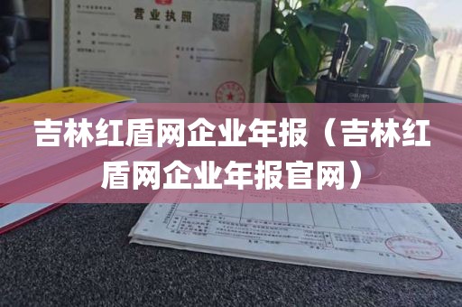 吉林红盾网企业年报(吉林红盾网企业年报官网)