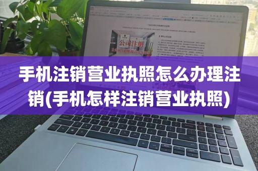 手机注销营业执照怎么办理注销(手机怎样注销营业执照)