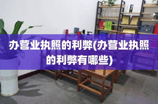 办营业执照的利弊(办营业执照的利弊有哪些)