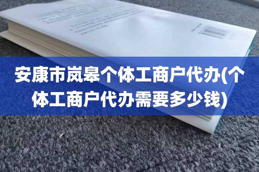 安康市岚皋个体工商户代办(个体工商户代办需要多少钱)