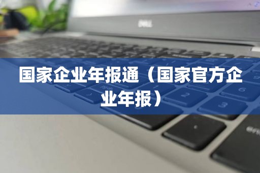 国家企业年报通（国家官方企业年报）