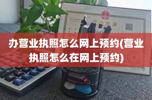 办营业执照怎么网上预约(营业执照怎么在网上预约)