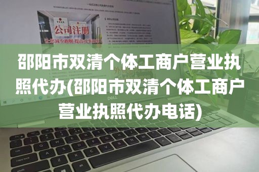 邵阳市双清个体工商户营业执照代办(邵阳市双清个体工商户营业执照代办电话)