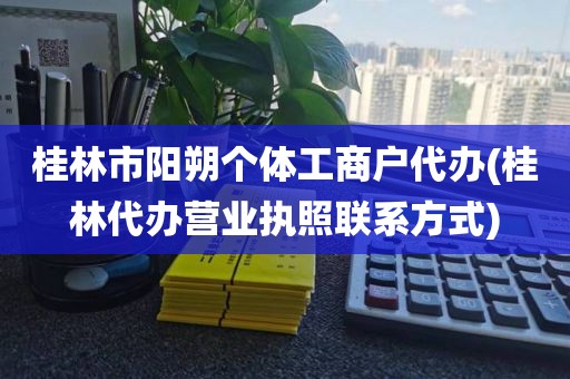 桂林市阳朔个体工商户代办(桂林代办营业执照联系方式)