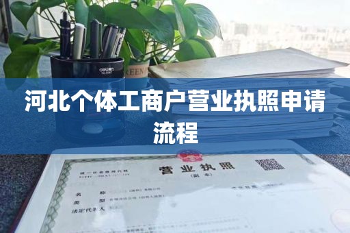 河北个体工商户营业执照申请流程
