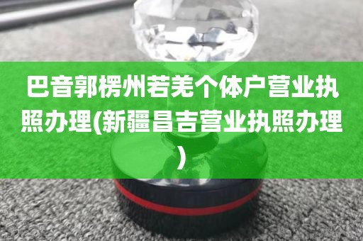 巴音郭楞州若羌个体户营业执照办理(新疆昌吉营业执照办理)