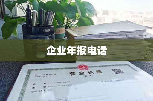 企业年报电话