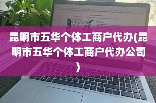 昆明市五华个体工商户代办(昆明市五华个体工商户代办公司)