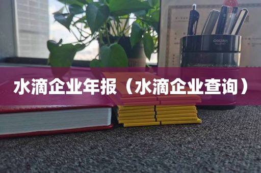 水滴企业年报（水滴企业查询）