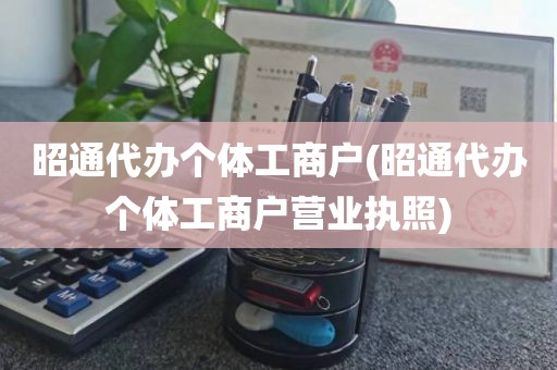 昭通代办个体工商户(昭通代办个体工商户营业执照)