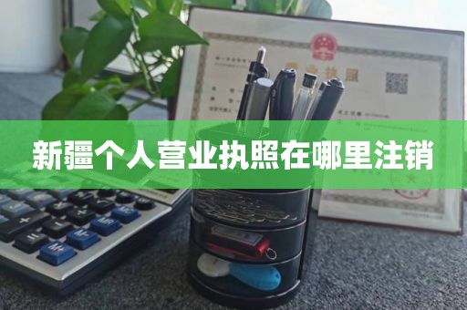 新疆个人营业执照在哪里注销
