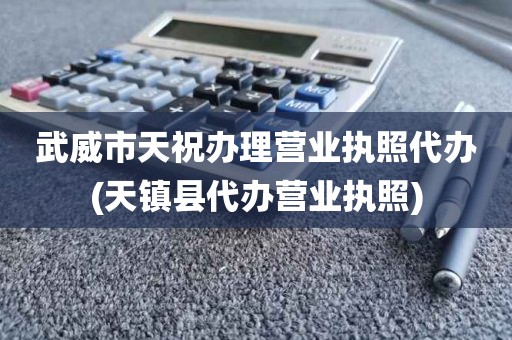 武威市天祝办理营业执照代办(天镇县代办营业执照)