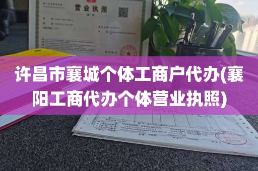 许昌市襄城个体工商户代办(襄阳工商代办个体营业执照)