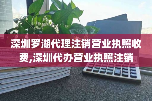深圳罗湖代理注销营业执照收费,深圳代办营业执照注销