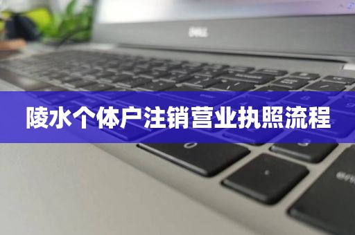 陵水个体户注销营业执照流程