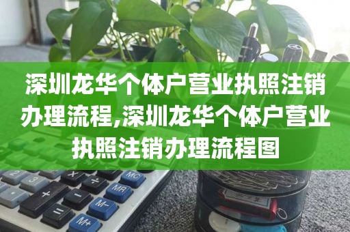 深圳龙华个体户营业执照注销办理流程,深圳龙华个体户营业执照注销办理流程图