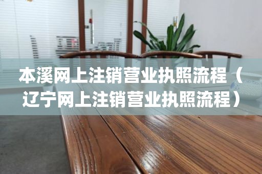 本溪网上注销营业执照流程(辽宁网上注销营业执照流程)