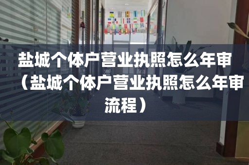 盐城个体户营业执照怎么年审（盐城个体户营业执照怎么年审流程）