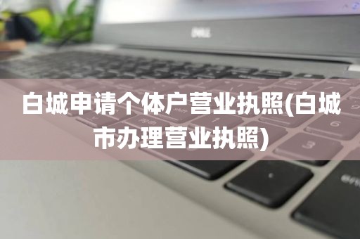 白城申请个体户营业执照(白城市办理营业执照)