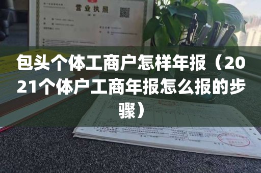 包头个体工商户怎样年报（2021个体户工商年报怎么报的步骤）