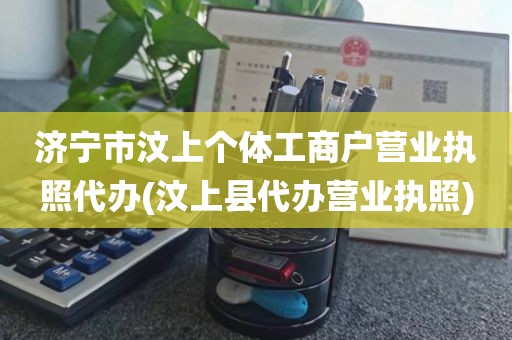 济宁市汶上个体工商户营业执照代办(汶上县代办营业执照)