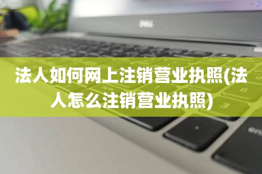 法人如何网上注销营业执照(法人怎么注销营业执照)