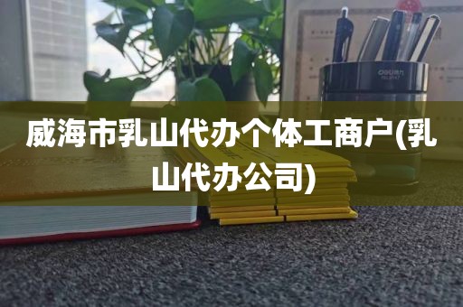 威海市乳山代办个体工商户(乳山代办公司)