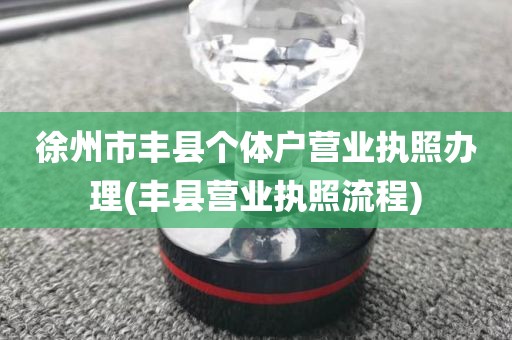 徐州市丰县个体户营业执照办理(丰县营业执照流程)