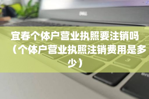 宜春个体户营业执照要注销吗（个体户营业执照注销费用是多少）