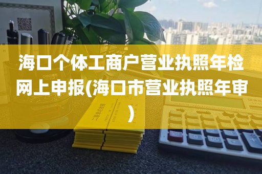 海口个体工商户营业执照年检网上申报(海口市营业执照年审)