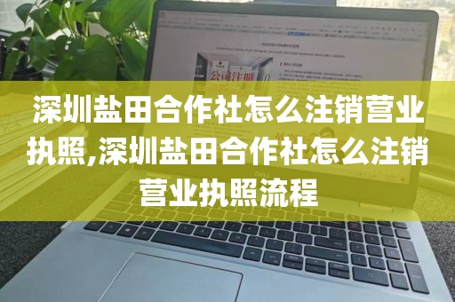 深圳盐田合作社怎么注销营业执照,深圳盐田合作社怎么注销营业执照流程