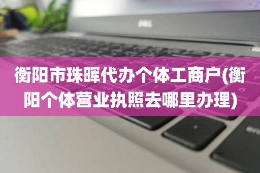 衡阳市珠晖代办个体工商户(衡阳个体营业执照去哪里办理)