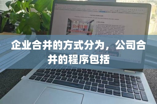 企业合并的方式分为，公司合并的程序包括