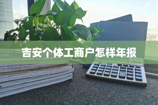 吉安个体工商户怎样年报