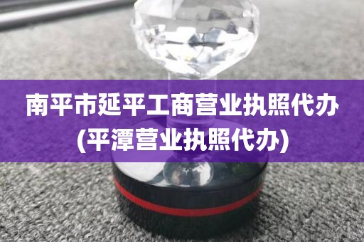 南平市延平工商营业执照代办(平潭营业执照代办)