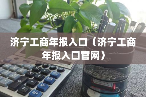 济宁工商年报入口（济宁工商年报入口官网）