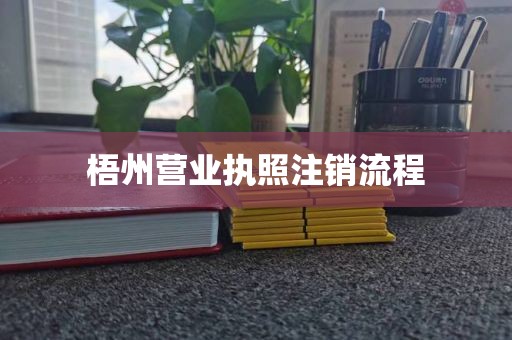 梧州营业执照注销流程