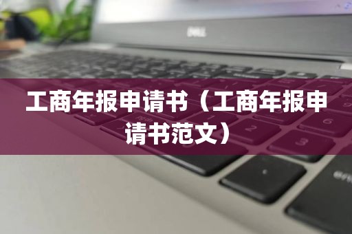 工商年报申请书（工商年报申请书范文）
