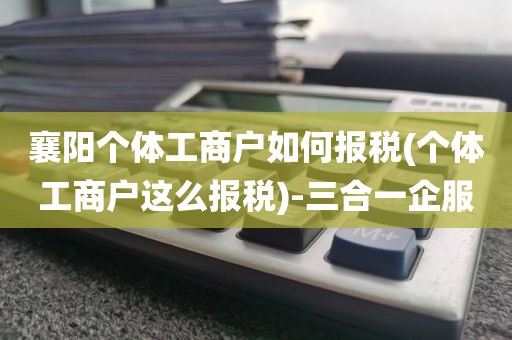 襄阳个体工商户如何报税(个体工商户这么报税)-三合一企服
