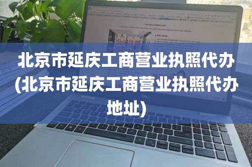 北京市延庆工商营业执照代办(北京市延庆工商营业执照代办地址)