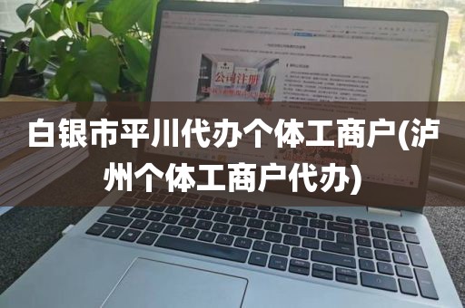 白银市平川代办个体工商户(泸州个体工商户代办)