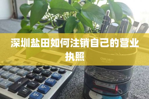 深圳盐田如何注销自己的营业执照