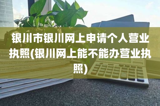 银川市银川网上申请个人营业执照(银川网上能不能办营业执照)
