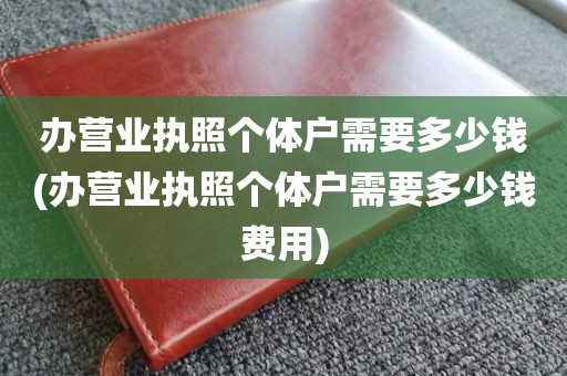 办营业执照个体户需要多少钱(办营业执照个体户需要多少钱费用)