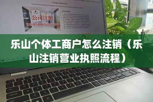 乐山个体工商户怎么注销（乐山注销营业执照流程）