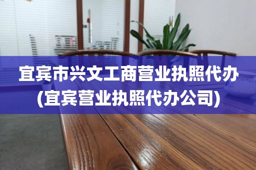 宜宾市兴文工商营业执照代办(宜宾营业执照代办公司)