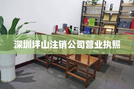 深圳坪山注销公司营业执照
