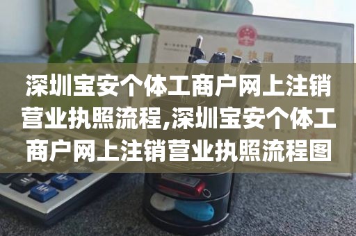 深圳宝安个体工商户网上注销营业执照流程,深圳宝安个体工商户网上注销营业执照流程图